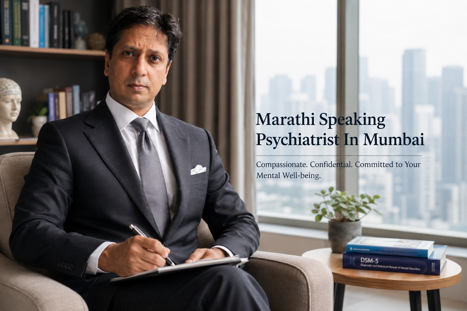 Marathi, Hindi, English, Gujarati speaking confidential psychiatrist sexologist Dr Pavan Sonar, Mumbai